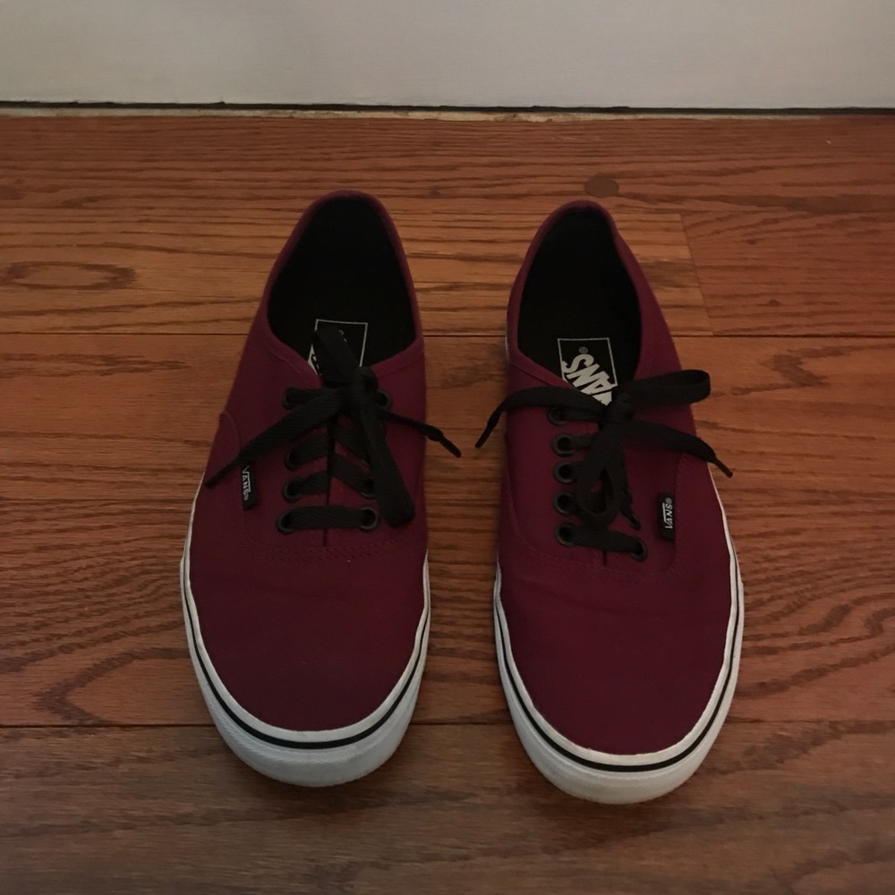 Vans Burgundy Sneakers